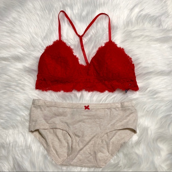 Aerie Bralette & Boybrief Undie Set - Picture 2 of 6